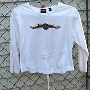 Harley Davidson Top L
